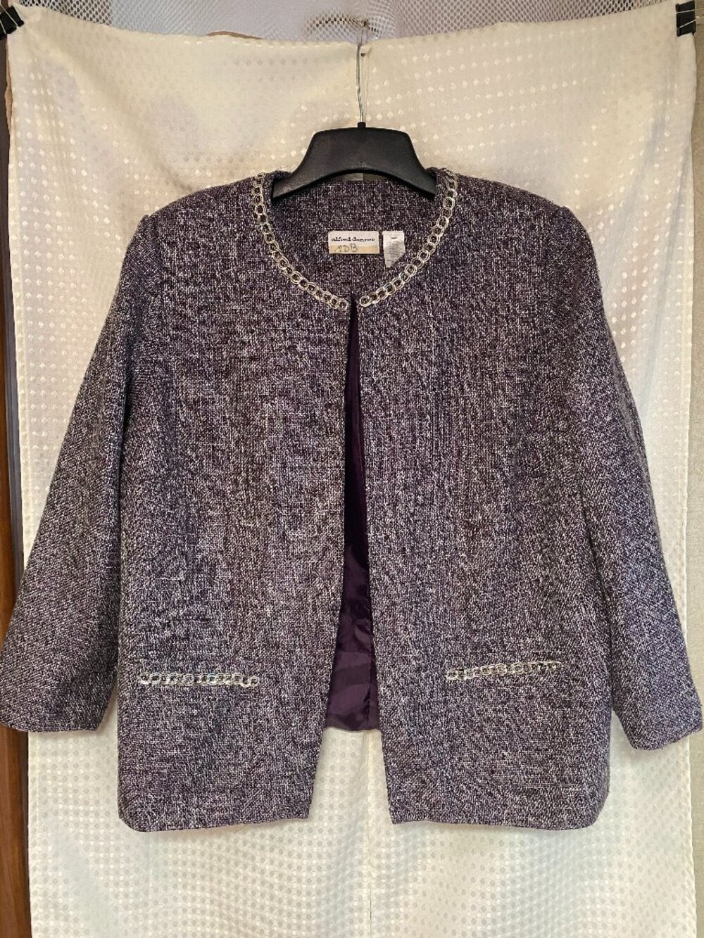 Alfred Dunner Women’s Plus Size 20W Fully Lined Cardigan Jacket